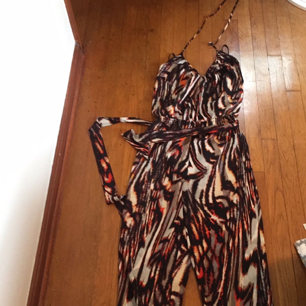 Bebe Halter Jumpsuit